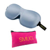 Grey Contoured 3D Blackout Sleep Mask SMUG