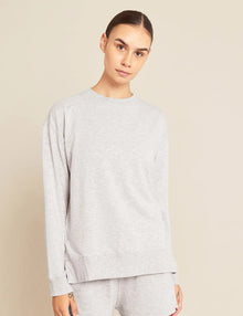  Grey Marl Women's Bamboo Lightweight Pullover Boody