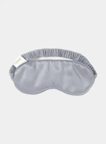 Grey Satin Sleep Mask SMUG