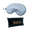 Grey Satin Sleep Mask SMUG