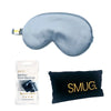 Grey Satin Sleep Mask SMUG