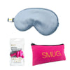 Grey Satin Sleep Mask SMUG