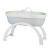 Grey Shnuggle Dreami Moses Basket & Stand Shnuggle