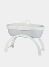 Grey Shnuggle Dreami Moses Basket & Stand Shnuggle