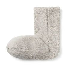  Greyish Brown Women's Recycled Polyester Fleece Cosy Socks MUJI UK