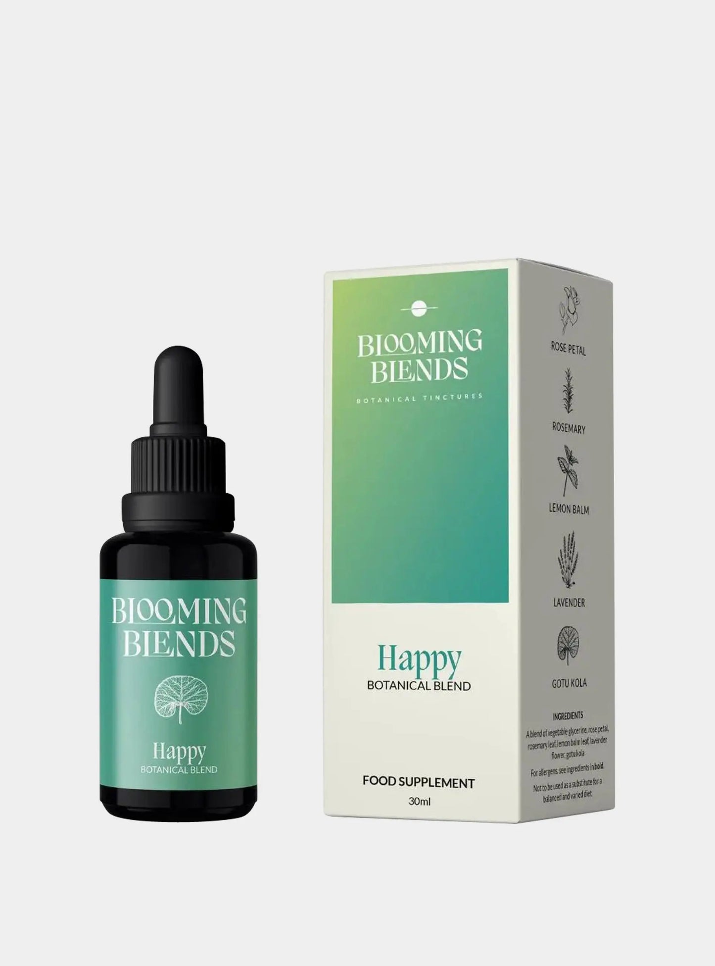 HAPPY Herbal Tincture Blooming Blends