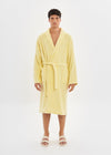 Lime Velour Bathrobe House Babylon