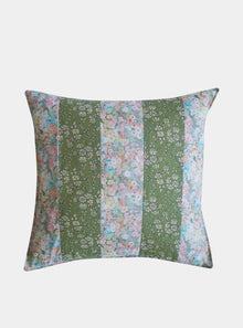  HOLLYHOCKS & CAPEL Liberty Patchwork Cushion Coco & Wolf