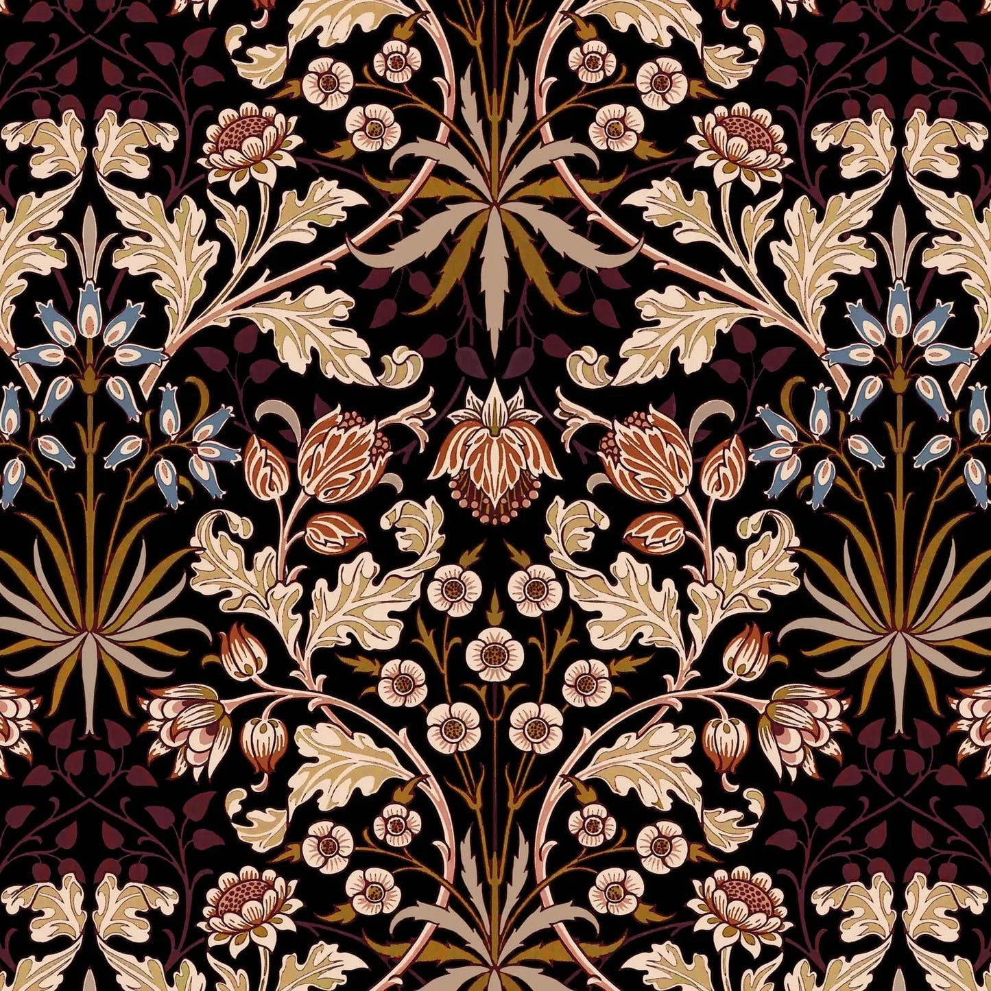 HYACINTH Wallpaper - Black House of Hackney