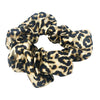 Hair Scrunchies Multipack Set - Black, Beige & Animal Print SMUG