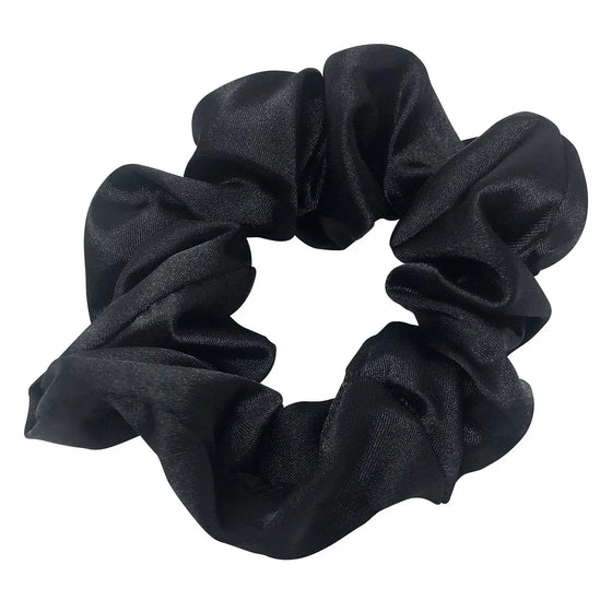 Hair Scrunchies Multipack Set - Grey, Black & Pink SMUG