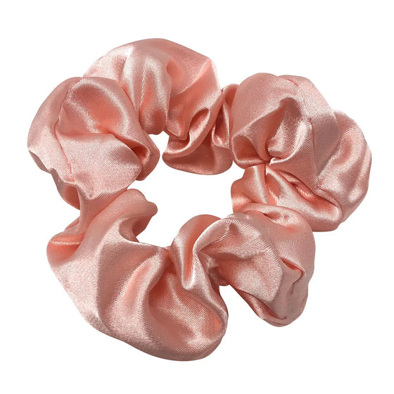 Hair Scrunchies Multipack Set - Grey, Black & Pink SMUG