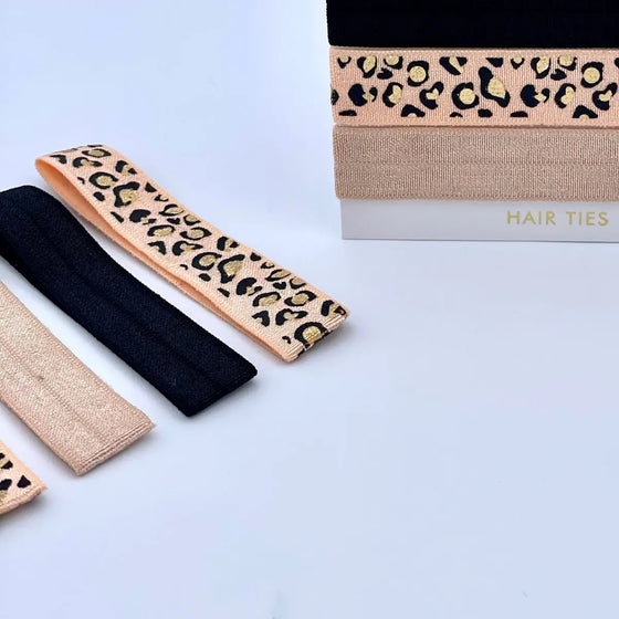 Hair Ties Set - Animal Print SMUG