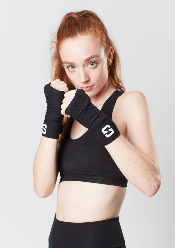 Hand Wraps - Marl Black Sōma Sportswear