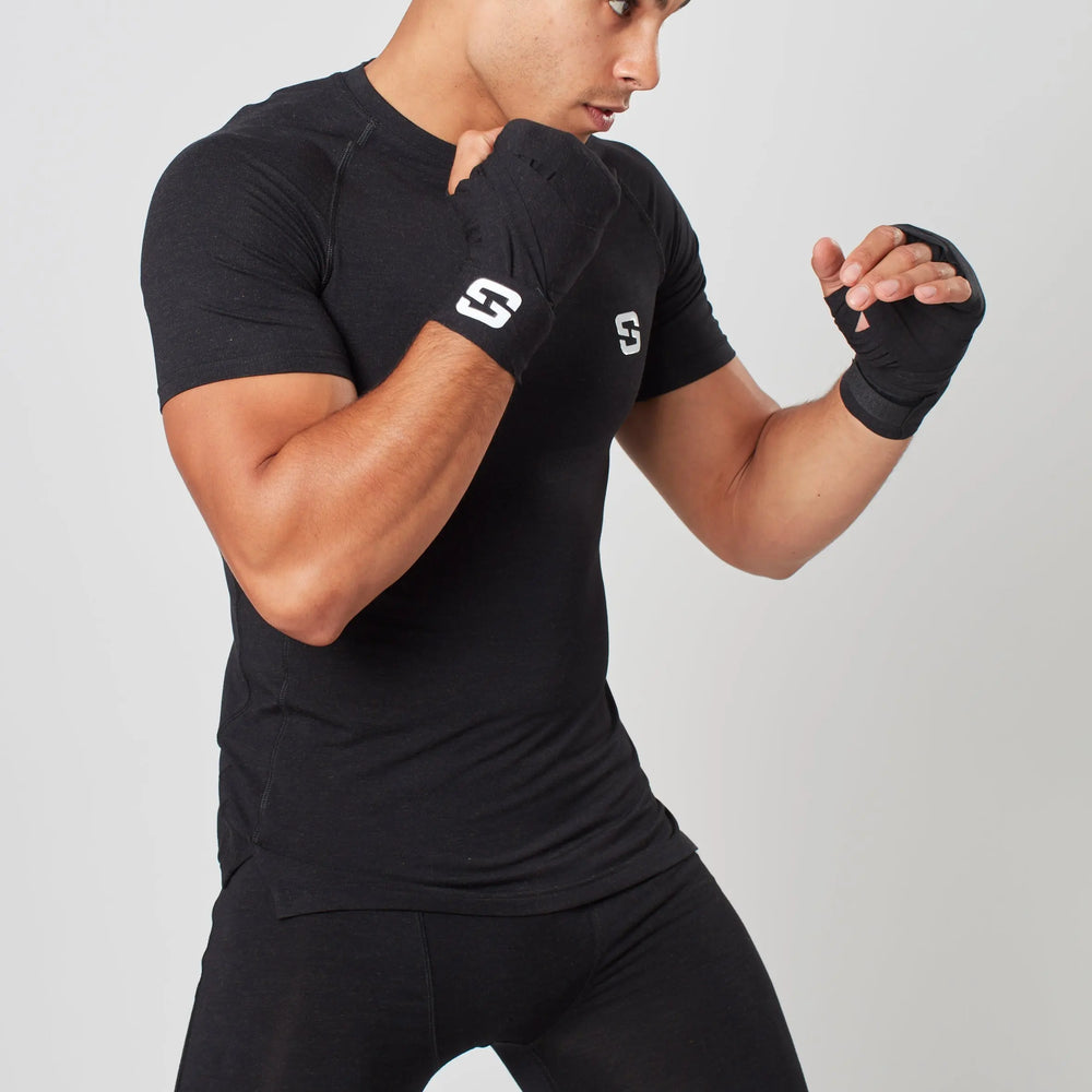 Hand Wraps - Marl Black Sōma Sportswear