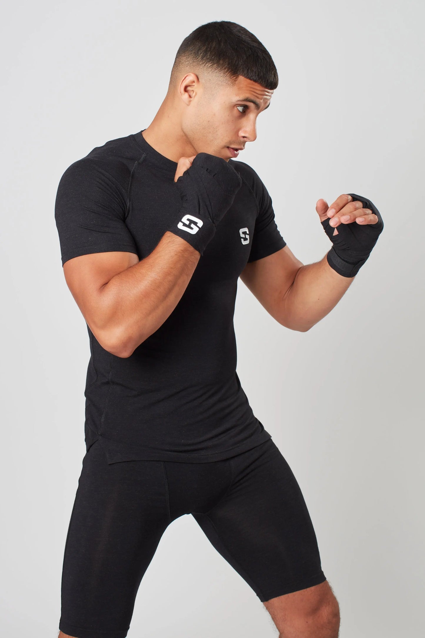 Hand Wraps - Marl Black Sōma Sportswear