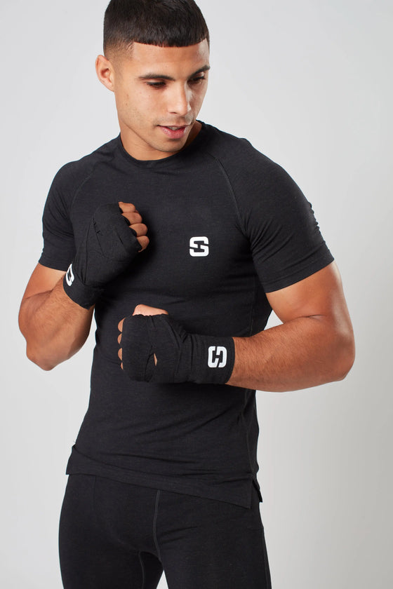 Hand Wraps - Marl Black Sōma Sportswear