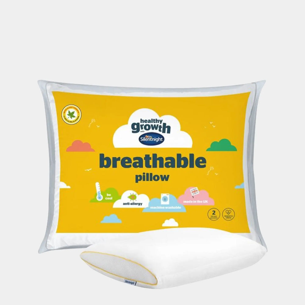 Healthy Growth Breathable Anti-Allergy Pillow Silentnight