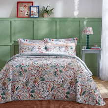  Heart and Soul Ayva Floral Bedspread Dunelm