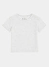 Heather Grey Baby Short Sleeve Bamboo T-Shirt Boody