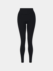  High Waisted Leggings - Marl Black Sōma Sportswear