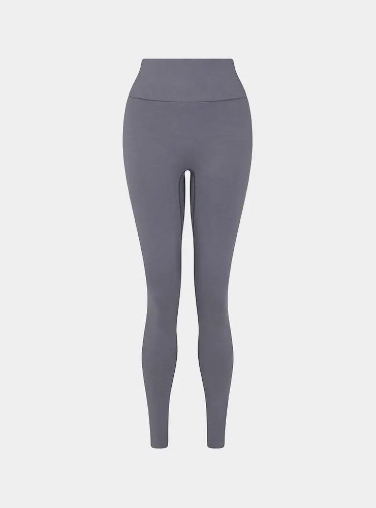 High Waisted Leggings - Pearl Grey Sōma Sportswear