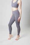 High Waisted Leggings - Pearl Grey Sōma Sportswear