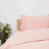 Bamboo & French Linen Pillowcases Panda London