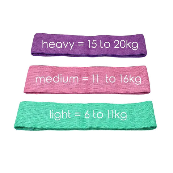 Hip & Booty Resistance Band & Bag Set SMUG