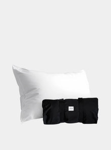  Home Size Goose Down Pillow With Travel Bag Snooozeworld