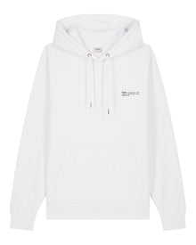  Mens Relaxed-Fit White Hoodie With California Back-Print