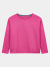 Hot Pink Unisex Boxy Sweatshirt Loungers