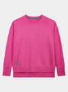 Hot Pink Unisex Longline Sweatshirt