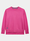 Hot Pink Unisex Longline Sweatshirt Loungers