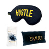 Hustle Satin Sleep Mask SMUG