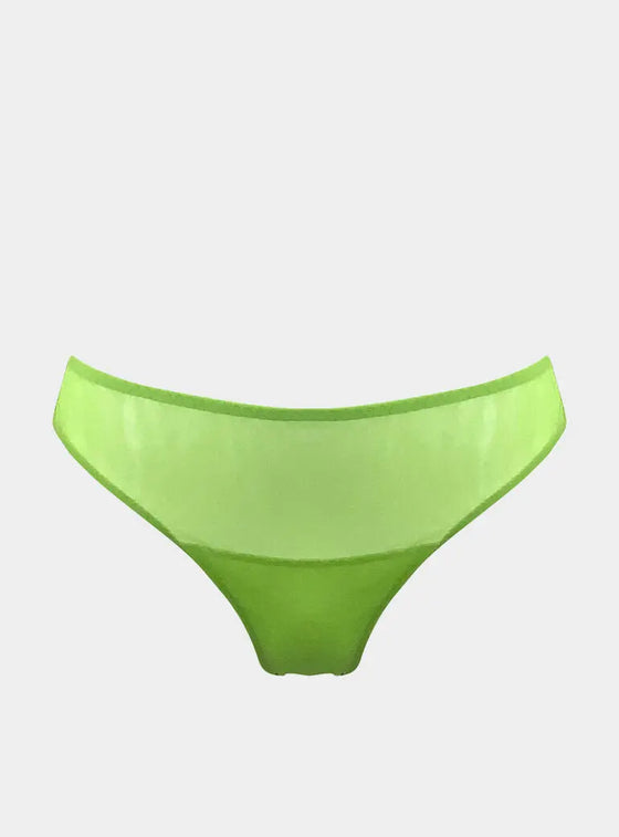 I.D. Line Fine Mesh Bikini Green NOKAYA