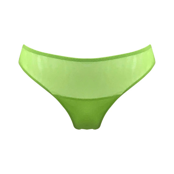 I.D. Line Fine Mesh Bikini Green NOKAYA