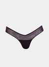 I.D. Line Fine Mesh Brown V-Thong NOKAYA