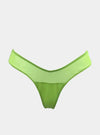 I.D. Line Fine Mesh Green V-Thong NOKAYA