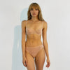 I.D. Line Underwired Fine Mesh Nude Balcony Bra NOKAYA