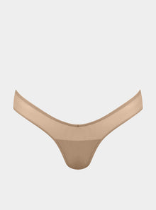  I.D. Line Fine Mesh Nude V-Thong NOKAYA