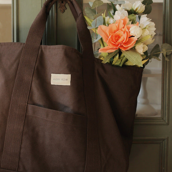 Canvas Tote Bag - Charcoal