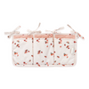 Cot Organiser Pockets - Peaches