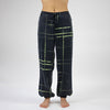 Silk Dreamscape Pants Black Check