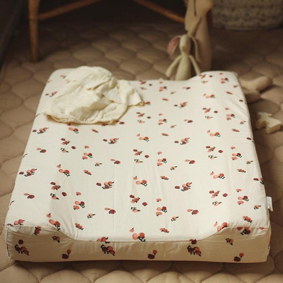 Baby Changing Cushion Cover - Peaches