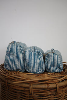  Blue Stripe Washbag Madder & More