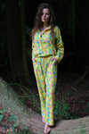 Can Bouquet (Yellow) Pyjama Trouser Set