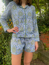 Olive Sky Pyjama Shorts Set Madder & More