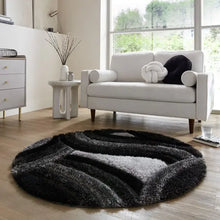  Indulgence Dune Round Rug Dunelm