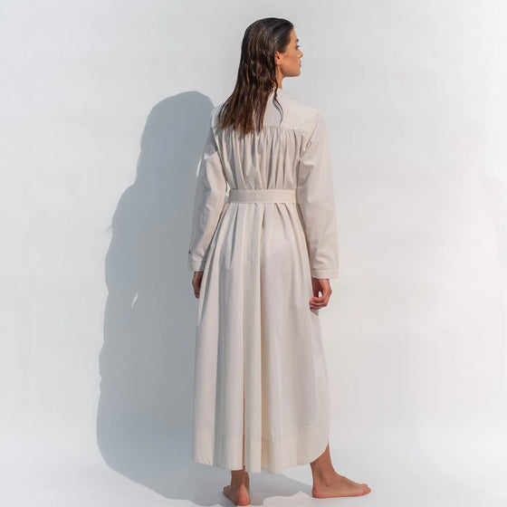 Inner Matters Organic Cotton White Dress NOKAYA